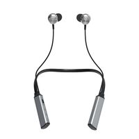 Bluetooth Earbuds Neckband, Wireless Headphones with Microphone HD Stereo in Ear Sports Earphones, Noising Cancelling Headset Magnetic（7 Hours Playing Time） Compatible with iPhone PC Android (Black)
