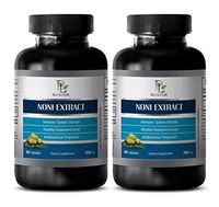 Natural Weight Loss - NONI Extract 500 Mg - Morinda noni - 2 Bottles 120 Capsules