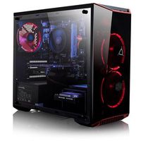 CybertronPC CLX Set Gaming PC - AMD Ryzen 3 1200 3.1GHz Quad-Core, 8GB DDR4, Radeon RX 560, 120GB SSD + 1TB HDD, Black (TGMSETRXE7900BR)