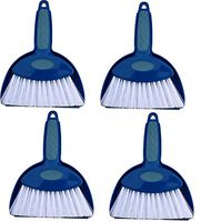 Cadet Home Solutions Hefty and Durable Small Hand Broom with Snap-on Dust Pan, Available in Various Package Quantities (4)