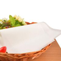 FairOnly 100Pcs Baking Paper Pan Liner Cookie Sheet Paper High Tempreture Resistant Cloth Baking Mat BBQ Anti-Oil Baking Oil Paper White