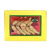 Green Gold Ginseng SKU CZ 200-3 | Half Short Jumbo Roots | American Ginseng Roots from Marathon County, WI | 3oz Box, B06XCBN2W2
