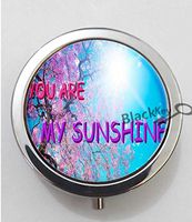 BlackKey You Are My Sunshine 3-Compartment Decorative Pocket Gift Box Case Organizer for Pill, Color 1 -85