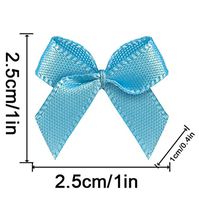 20 Color Pre-Tied Violetred Satin Gift Bows (Pack of 50)