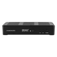 Mediasonic HOMEWORX HW180STB ATSC HDTV Digital Converter Box with Media Player and TV Tuner Function - Renewed