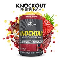 Pre Workout Powder - Pre Workout Supplements - Natural Preworkout Supplement - Caffeine Beta Alanine Powder - L Citrulline Powder - Olimp Knockout Pre Workout - Pink Lemonade - 14.8Oz - 30 Servings