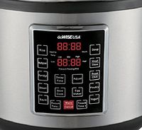 GoWISE USA GW22637 4th-Generation Electric Pressure Cooker with rice scooper, and measuring cup, 14 QT