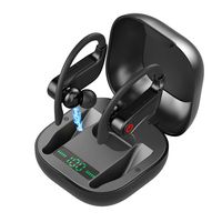 Wireless Earbuds，Deep Bass Stereo Sound Bluetooth Headphones，Bluetooth 5.0，Noise Cancelling， 10Hour Playtime，One-Step Pairing，Built-in Mic and Smart Touch Control