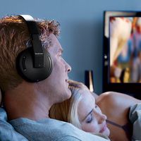 Brookstone 2.4GHz Wireless TV Headphones