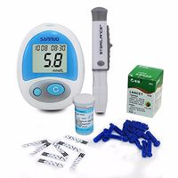 Hyalo (TM) Household Health Care Monitor Blood Sugar Glucometer Blood Glucose Meter tester Including 50pcs test strips + 50pcs lancet