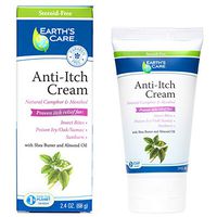 Earth's Care Anti-Itch Cream, No Parabens, Steroids, Artificial Colors or Fragrances, Allergy-Tested 2.4 OZ.