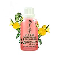 Plant Gift EVENING PRIMROSE OIL All Natural Moisturizer for Luxurious Hair, Skin and Nails，Natural/Undiluted/Unrefined/Certified Organic/Cold Pressed Carrier Oil Massage Oil 100 ml (3.4oz).