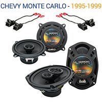 Compatible with Chevy Monte Carlo 1995-1999 OEM Speaker Upgrade Harmony R5 R69 Package New