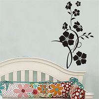 Xisheep Easter Day Home Décor ， Wall Sticker DIY Family Wall Sticker Removable Mural Decals Vinyl Art Room Decor Home Decor - Black