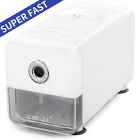 Electric Pencil Sharpener Heavy Duty,Pencil Sharpener for Classroom,Commercial pencil sharpener for 6-8mm No.2/Colored Pencils, Best Classroom Pencil Sharpener,Auto-Stop,Super Fast&Sharp,Office/School