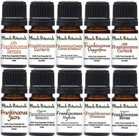 Miracle Botanicals Frankincense Essential Oil Sampler - Set of 10 100% Pure Therapeutic Grade Frankincense Essential Oils - (10) 5ml
