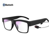 Bluetooth Glasses Headset Headphone Music Glasses Headsets Compatible iPhone Samsung LG and Smart Phones PC Tablets