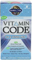 Garden of Life Vitamin Code Raw 50 and Wiser Men's Multivitamin, 240 Capsules (Pack of 3)