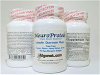 NeuroProtek 1 Bottle Pack (60 gelcap) Exclusive Patented Combination of Luteolin, Quercetin & Rutin in Olive Pomace Oil with EVO