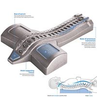 Balancecord Chiropractic Nap Lumbar Support Back Pain Relief Posture Correction Stretcher Orthopedic Release Tension Back Massager