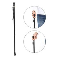 Adjustable Folding Cane, Aluminum Alloy Cane Walking Stick Crutch for Elderly Mobility
