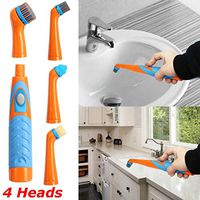 Reveal Power Scrubber Sonic Scrubber Electric Cleaning Brush with 4 Brush Head for Tub