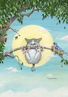 Hi-Look Microfiber Cleaning Cloth, cat design - Hang in There