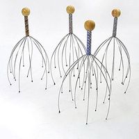 Scalp Massager hwangli– Handheld Head Massage Tingler, Scratcher & Stress Reliever Tool Set for Hair Stimulation & Relaxation Head Massager