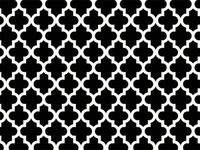 10ct Black & White Geo Graphic Tiles Tissue Paper for Gift Wrapping 20"x30" Sheets nfLG -1014