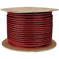 INSTALL BAY SWRB16-500 Red/Black Paired Primary Speaker Wire, 500ft (16 gauge) consumer electronics