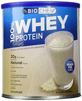 Gluten Free, BioChem, 100% Whey Protein Powder, Natural Flavour, 24.6 oz (699 g) by Bio Chem