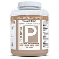 PROMIX Chocolate Peanut Butter Powder, 1lb | 5g Protein, 55 Calories, 34 Servings | Vegan, Natural, Organic, Low Calorie