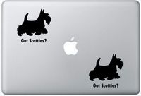 Got Scotties - Scottish Terrier Dog Decal PetsAffectionLaptop1395 Set of Two (2X), Dog Decal, Sticker, Laptop, Ipad, MacBook