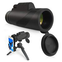 Monocular Telescope, 12X50 High Power Prism Monocular and Waterproof Fog-Proof Shockproof Scope with Phone Clip and Tripod- BAK4 FMC Prism for Bird Watching Hunting Camping Hiking Concert Sport