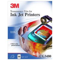 3M CG 3480 Universal Inkjet Transparency Film