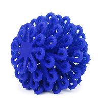 Laundry Washing Ball Reusable Soft Spherical Cleaner Washing Machine Can Capture Long Hair (Bule)