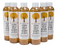 Caleb Treeze Old Amish Formula- Stops Leg and Foot Cramps Fast- Works For All Cramps-Prevent and Stop Cramps- Works Instantly- All Natural Ingredients- 8 FL Oz- 6 Pack