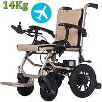 AINIDEMA Electric Wheelchair Motorized Fold Foldable Power Compact Mobility Aid Wheel Chair,Mobility Scooter Electric Wheelchair