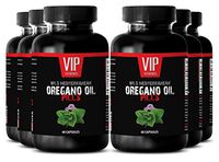 Potassium Supplement - Wild Mediterranean Oregano Oil 1500mg - Metabolism Booster - 6 Bottles 360 Capsules