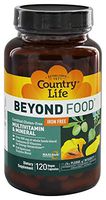 Country Life Beyond Food - Vegan Multivitamin and Mineral Complex - 120 Capsules