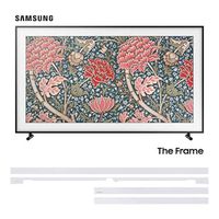 Samsung 65" Frame TV with Customizable White Bezel
