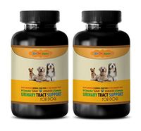 BEST PET SUPPLIES LLC dog urinary supplement - ADVANCED URINARY TRACT SUPPORT - FOR DOGS - CHEWABLE - POWERFUL DOG FORMULA - dog cranberry relief - 180 Chews (2 Bottle)