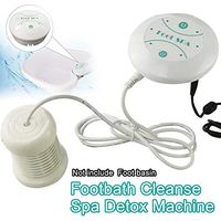 Foot Spa Machine for SPA Salon & Home Use, Electric Professional Foot Massage Ionic Tool Footbath Cleanse Spa Detox Machine with Detox Foot Bath Array & Adapter (Without Basin)