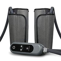 Thigh And Calf Massager With Knee Heating, Leg Air Massager For Circulation Sequential Compression Wraps, Foot And Calf Massage With Handheld Controller, Foot Massager Leg Wraps, Massage Boots Machine