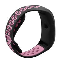 Sibode Replacement Bands Compatible with Garmin Vivofit 3/ Vivofit JR/JR. 2 Bracelet for Kids Women Man, Black Pink