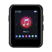 Festnight BENJIE X1 8GB MP3 Player Full Touch Screen Portable Music Player BT5.0 FM Radio Receiver with Headphones