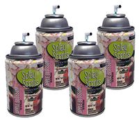 Automatic Spray Air Fresheners SprayScents Apple Blossom Champion Sprayon 7 oz Can, Box of 4