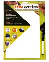 It's Academic Re:Writes 10 x 13 Inches, White, 1 Note and 1 Dry Erase Marker (07068)