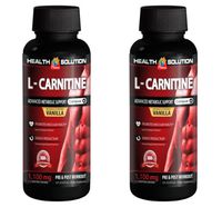 Muscle Growth Supplements for Men - L-CARNITINE 1100mg PRE & Post Workout Liquid - Carnitine Bulk Supplements - 2 Bottles