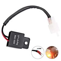 LED Independent Motorcycle Indicator Relay Flasher Relay 2 Pole 12v